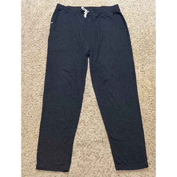 Vuori Men's Charcoal Heather Gray Ponto Performance Pants Size XL Dreamknit - Picture 1 of 6